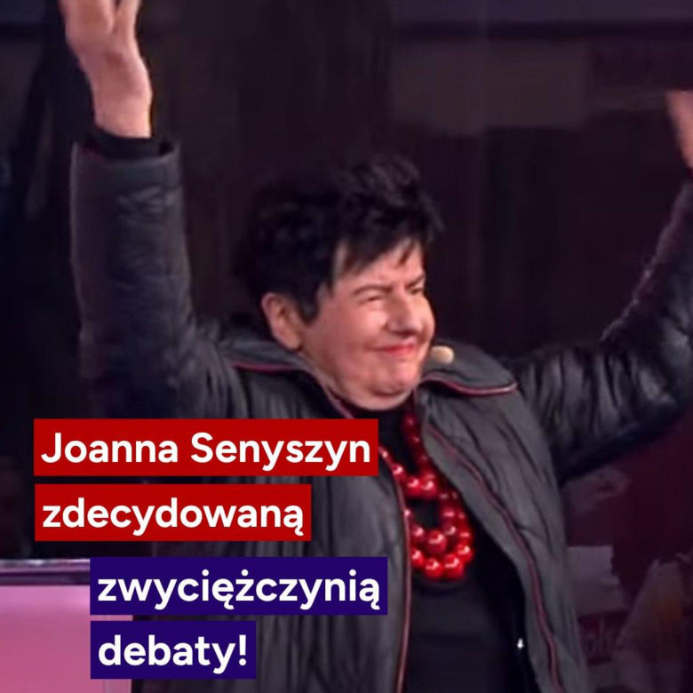 Joanna Senyszyn jak "imperatorka". Memy zalewają internet
