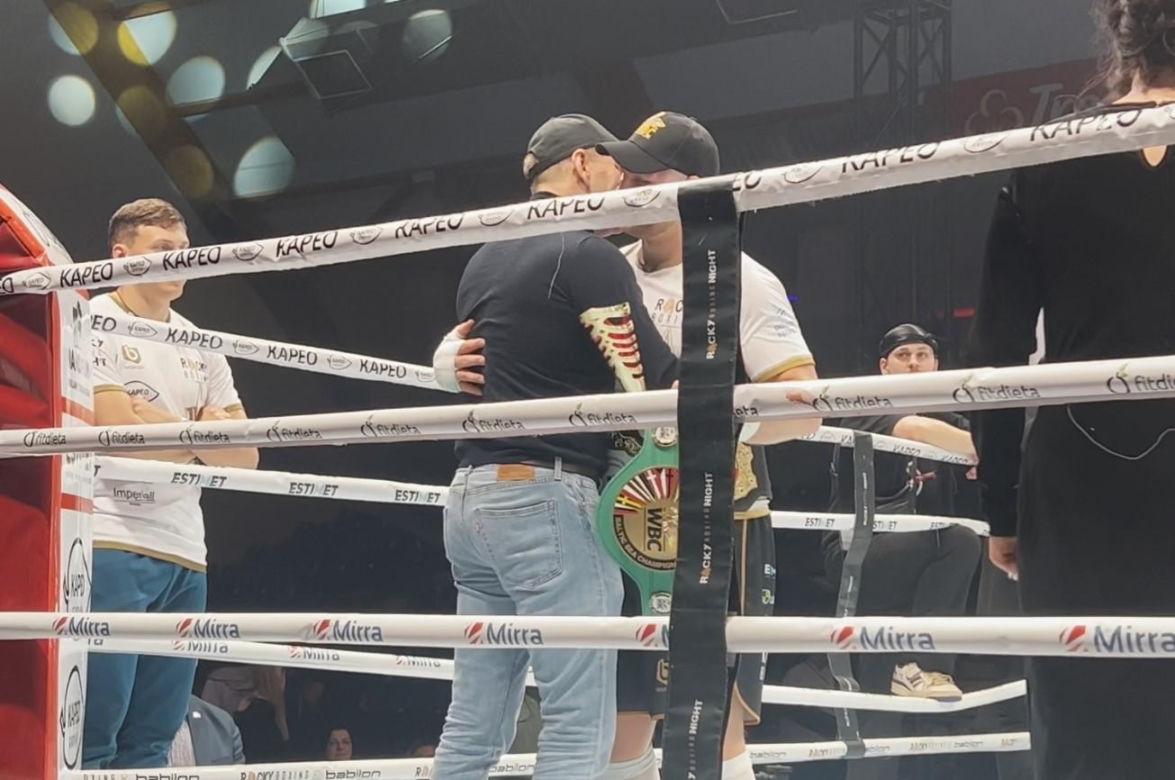 Karol Nawrocki na gali Rocky Boxing Night w Sopocie