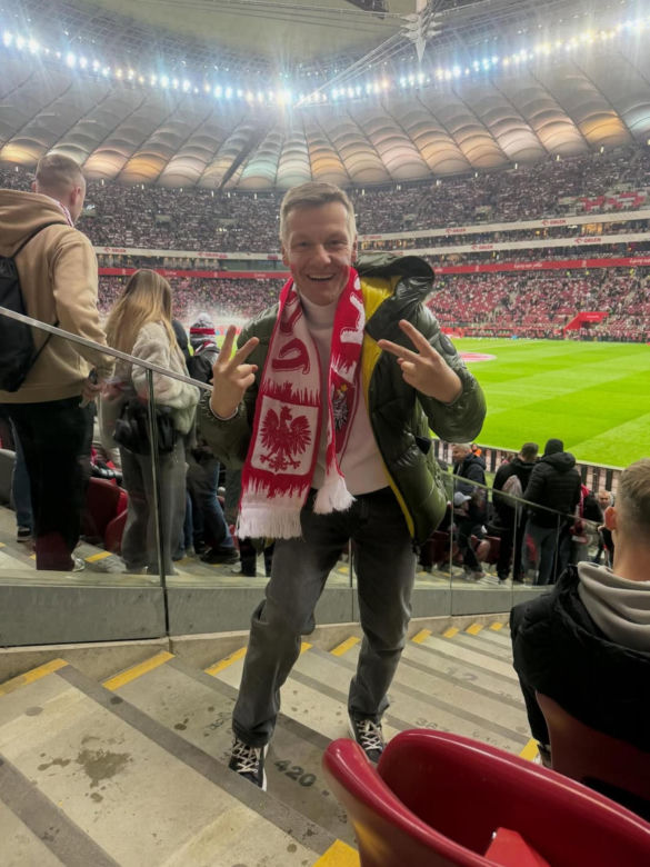 Znane osoby na meczu Polska - Albania w barażach o awans na Mistrzostwa Świata. Zobacz zdjęcia
