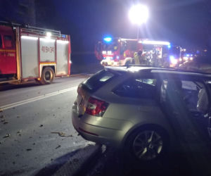 Groźny wypadek na DK8 w Łagiewnikach