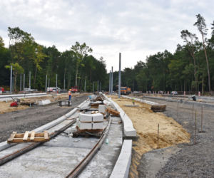 Budowa węzła Głębokie - wrzesień 2020