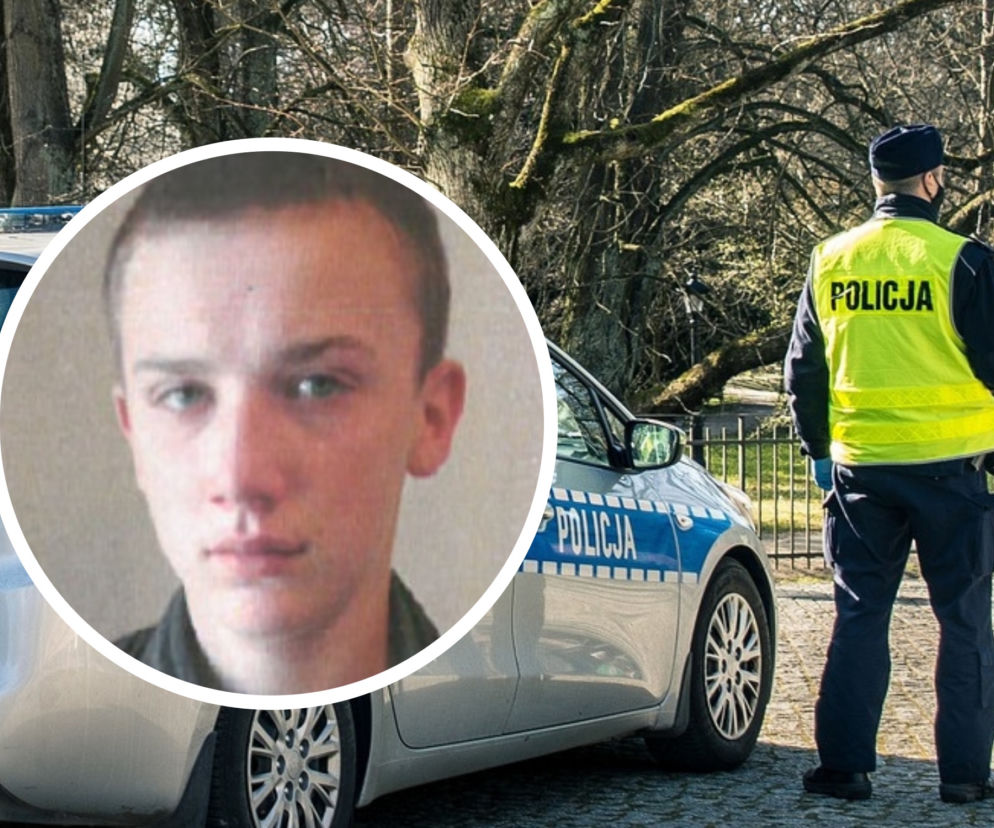 14-letni Kacper Rutkowski z Bydgoszczy zaginął bez śladu. Nastolatek miał ze sobą torbę z napisem Żołnierze niezłomni