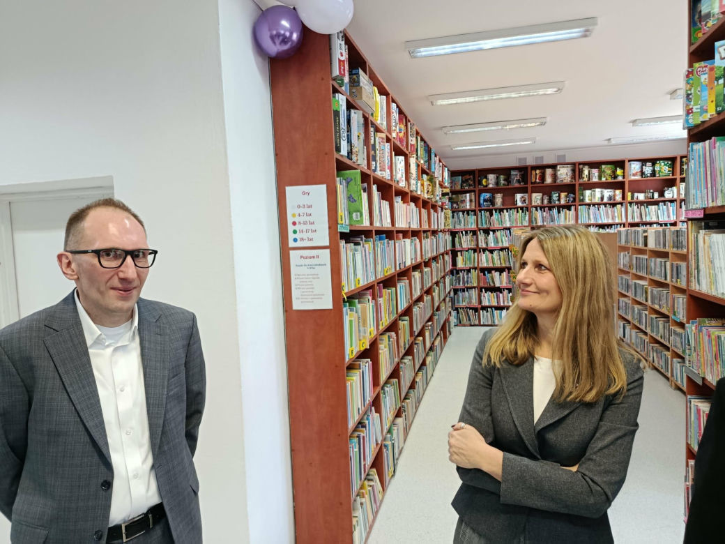 Otwarcie biblioteki dzieci i młodzieży