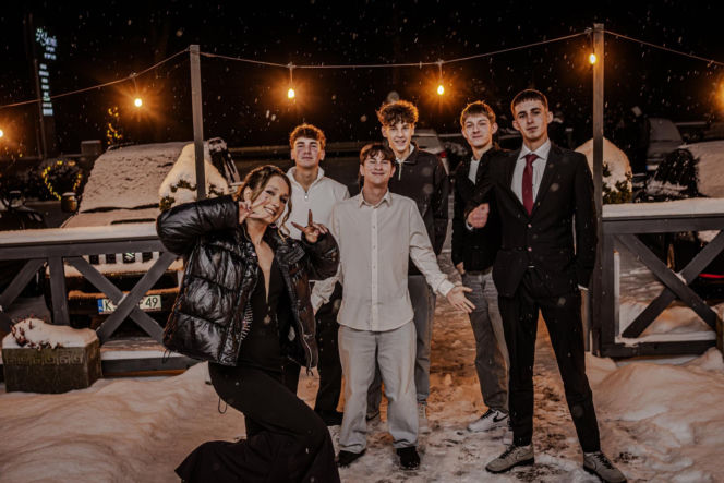 Studniówka liceum w Zawoi