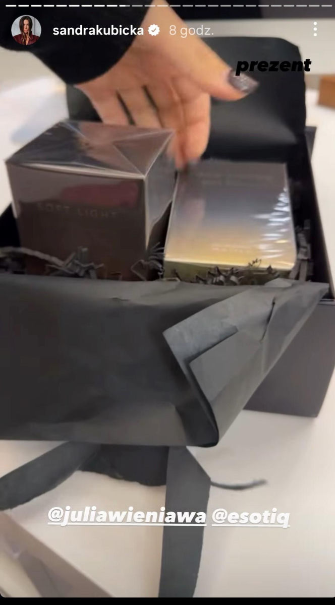 Sandra Kubicka pokazała prezent od... byłej Alka Barona. Miło?