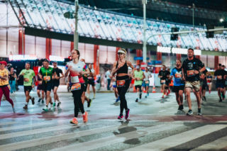 Nocny Wrocław Półmaraton 2026 z rekordem. 22 tysiące biegaczy