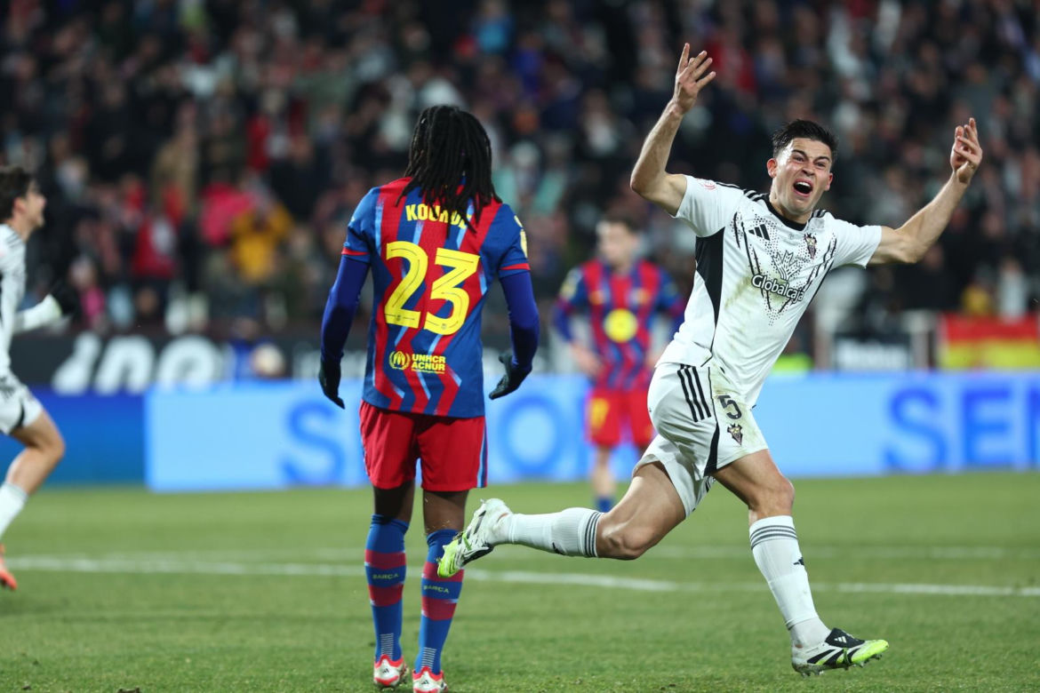 Barcelona w pół finale Pucharu Króla