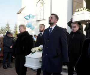 Pogrzeb Ireny Rupińskiej i jej wnuczka