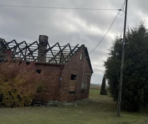Pożar w Łysołajach. Matka i syn nie żyją