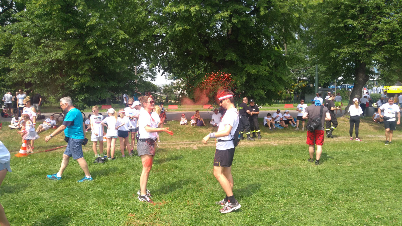 Bieg The Color Run w Krakowie