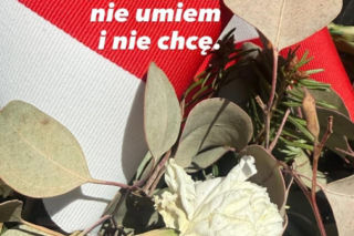 Gorzkie słowa Joanny Racewicz. Pokazała wieńce od Nawrockiego i Tuska na śmietniku