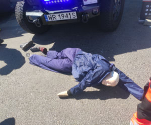 Ratownik w każdym samochodzie - Działania policji i ratowników