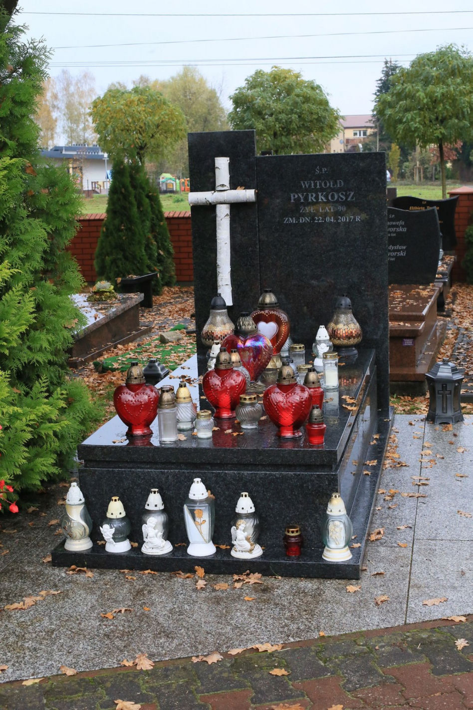 Grób Witolda Pyrkosza 