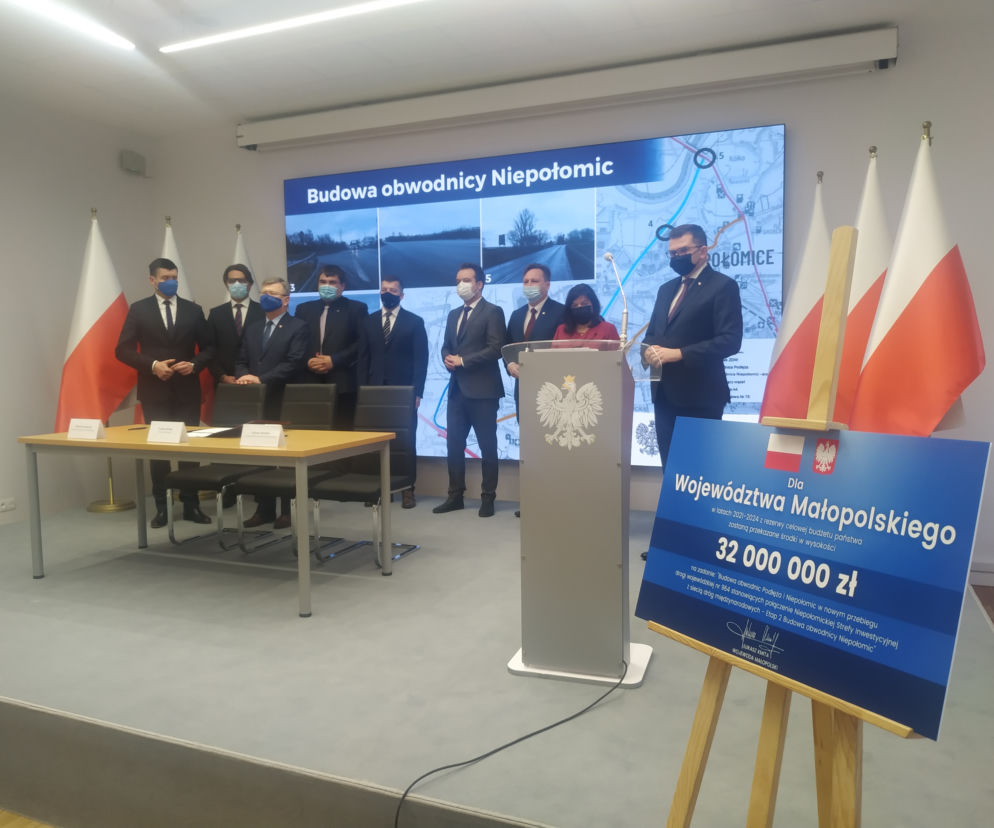 32 miliony złotych na drugi etap budowy obwodnicy Niepołomic