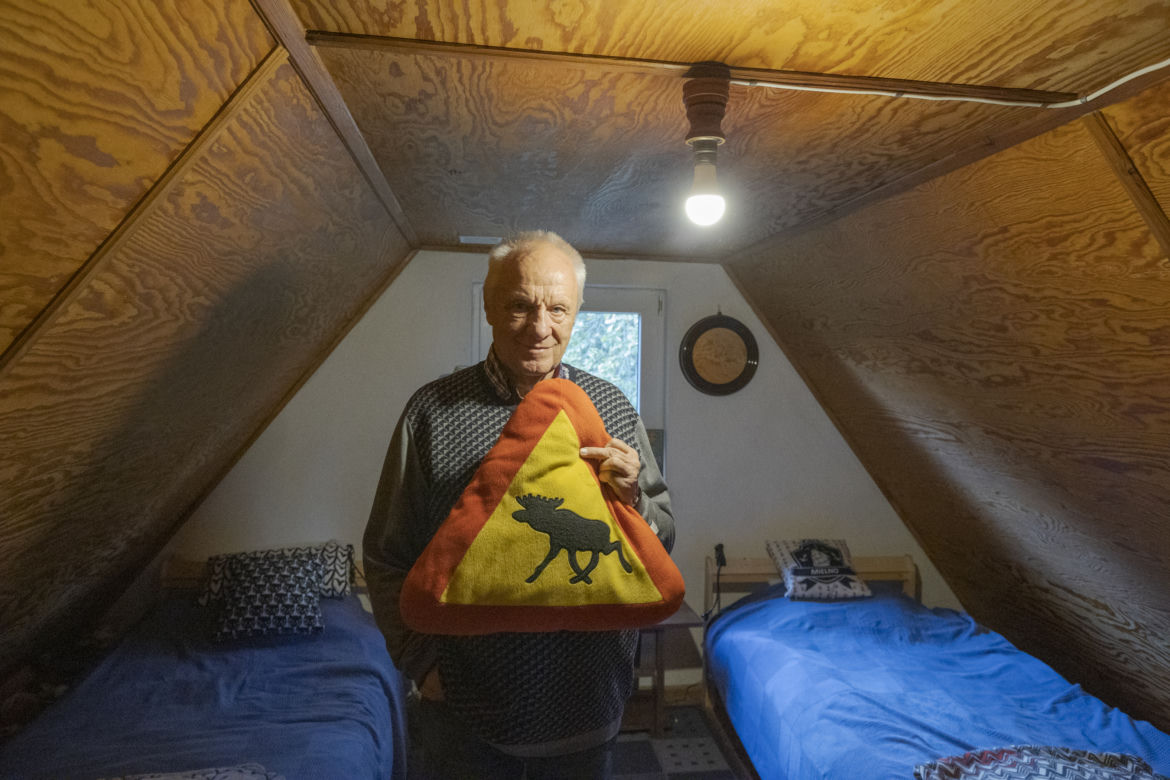 Tak Stefan Niesiołowski mieszka na działce