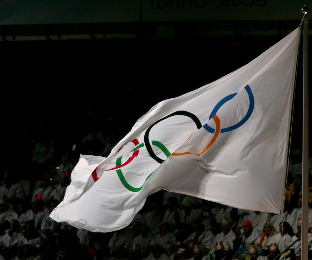 flaga olimpijska