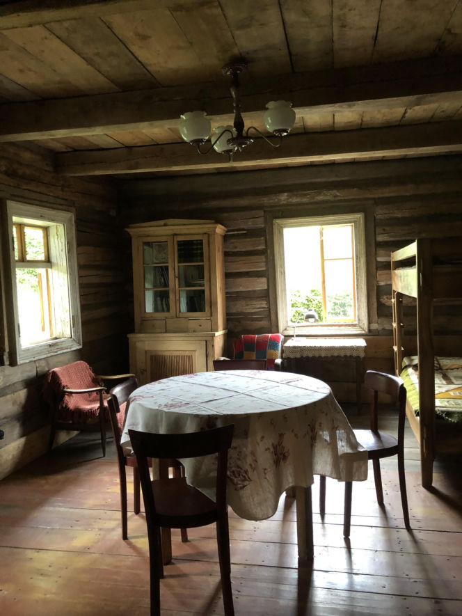 Dom stolarza z 1871 roku we wsi Zawada