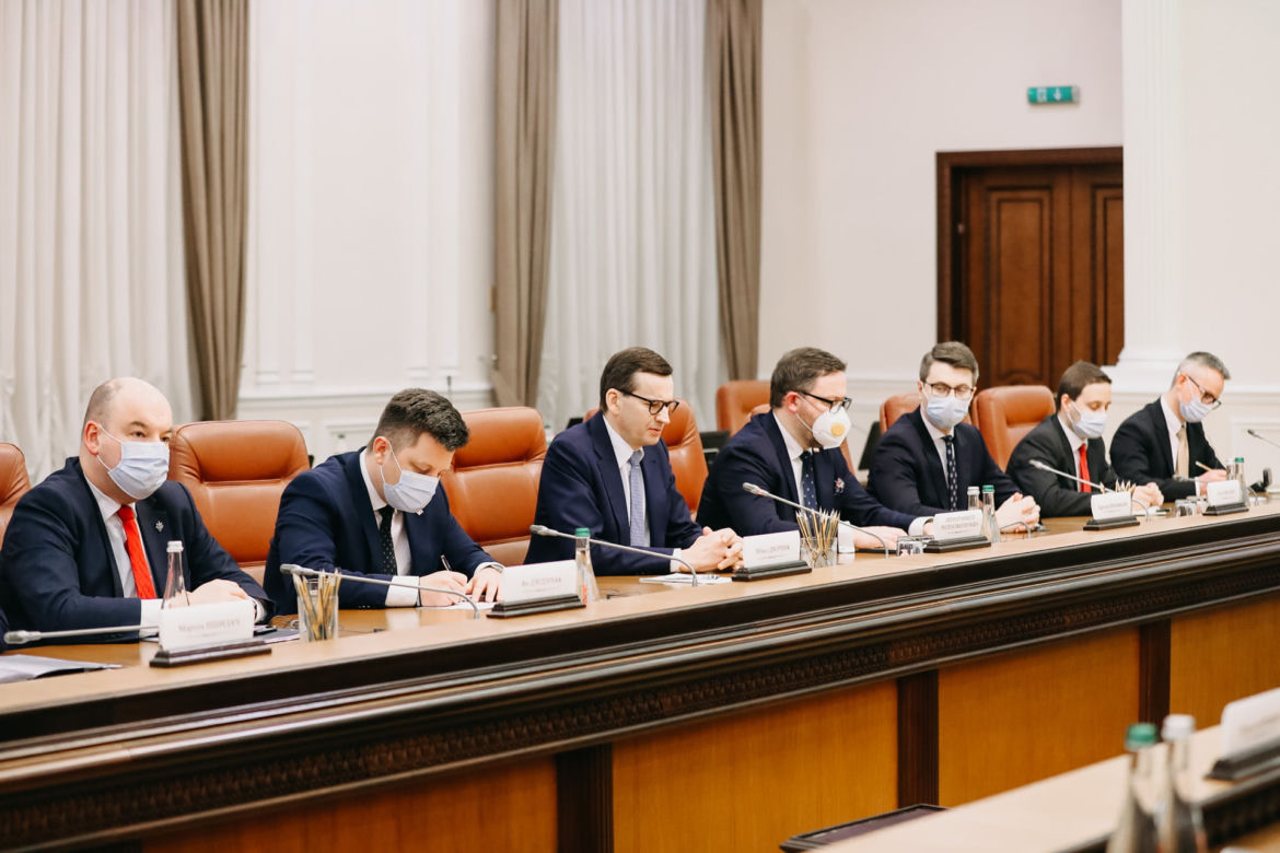 Morawiecki z wizytą na Ukrainie