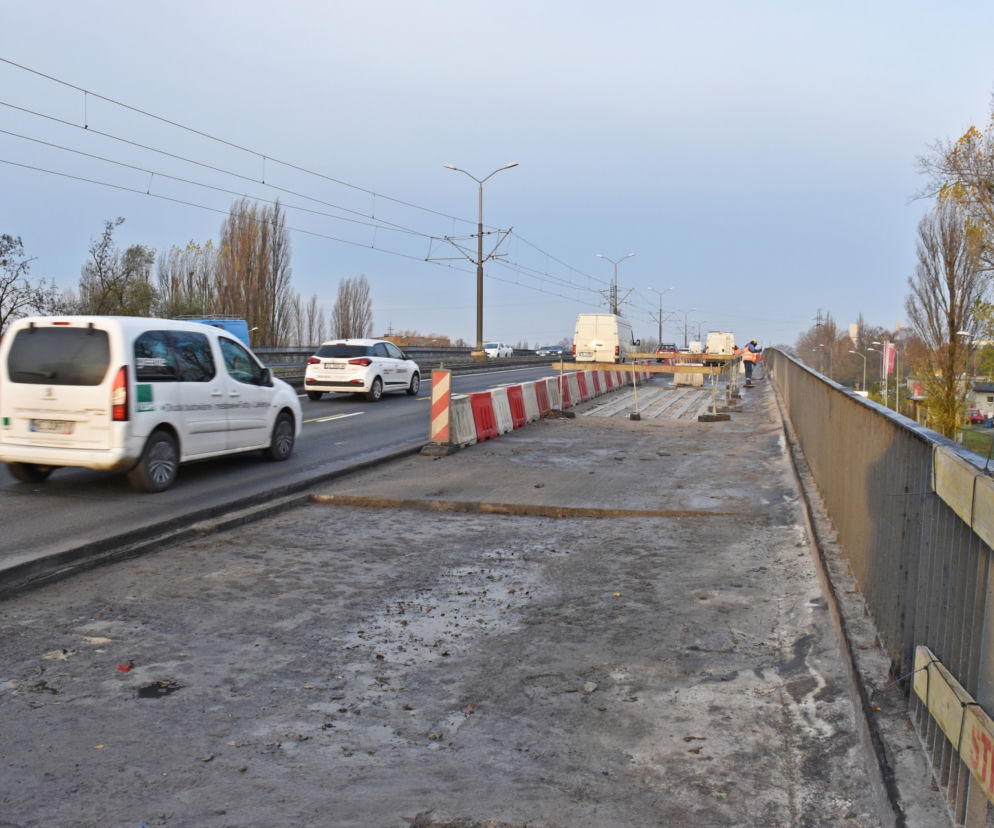 Remont Estakady Pomorskiej - listopad 2020