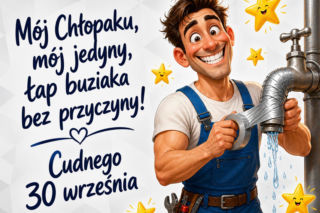 Śmieszna kartka na Dzień Chłopaka