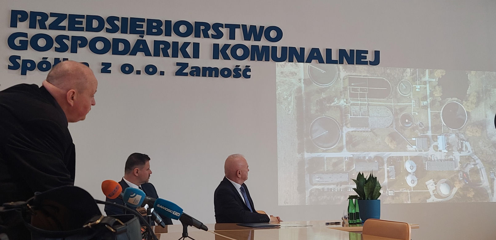 Podpisanie umowy Modernizację gpospodarki wodno-ściekowej w aglomeracji Zamość"