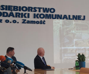 Podpisanie umowy Modernizację gpospodarki wodno-ściekowej w aglomeracji Zamość