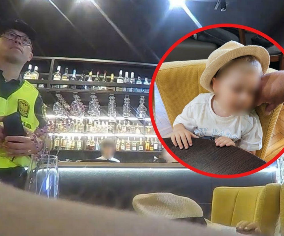 3-latek zgubił się w centrum Gdańska. Wyczerpany zasnął przy stoliku