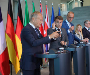 Donald Tusk, wizyta w Niemczech