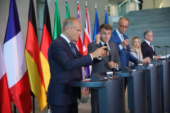Donald Tusk, wizyta w Niemczech