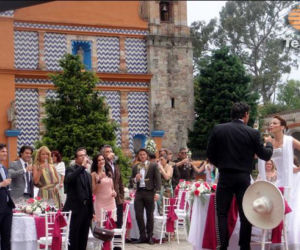 Nieposkromiona miłość (Amor bravio). Ślub Camili (Silvia Navarro) i Daniela (Cristian de la Fuente)