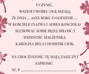 Zaproszenia na ślub: co napisać na ślubnym zaproszeniu? Modne, gotowe teksty dla młodej pary! 
