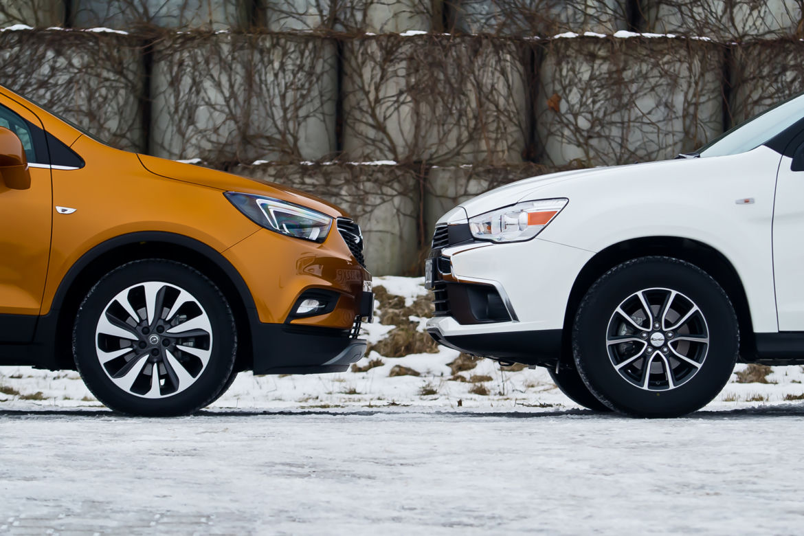 Mitsubishi ASX 1.6 MIVEC 2WD Invite vs. Opel Mokka X 1.6 CDTi 136 KM 4x4 Elite