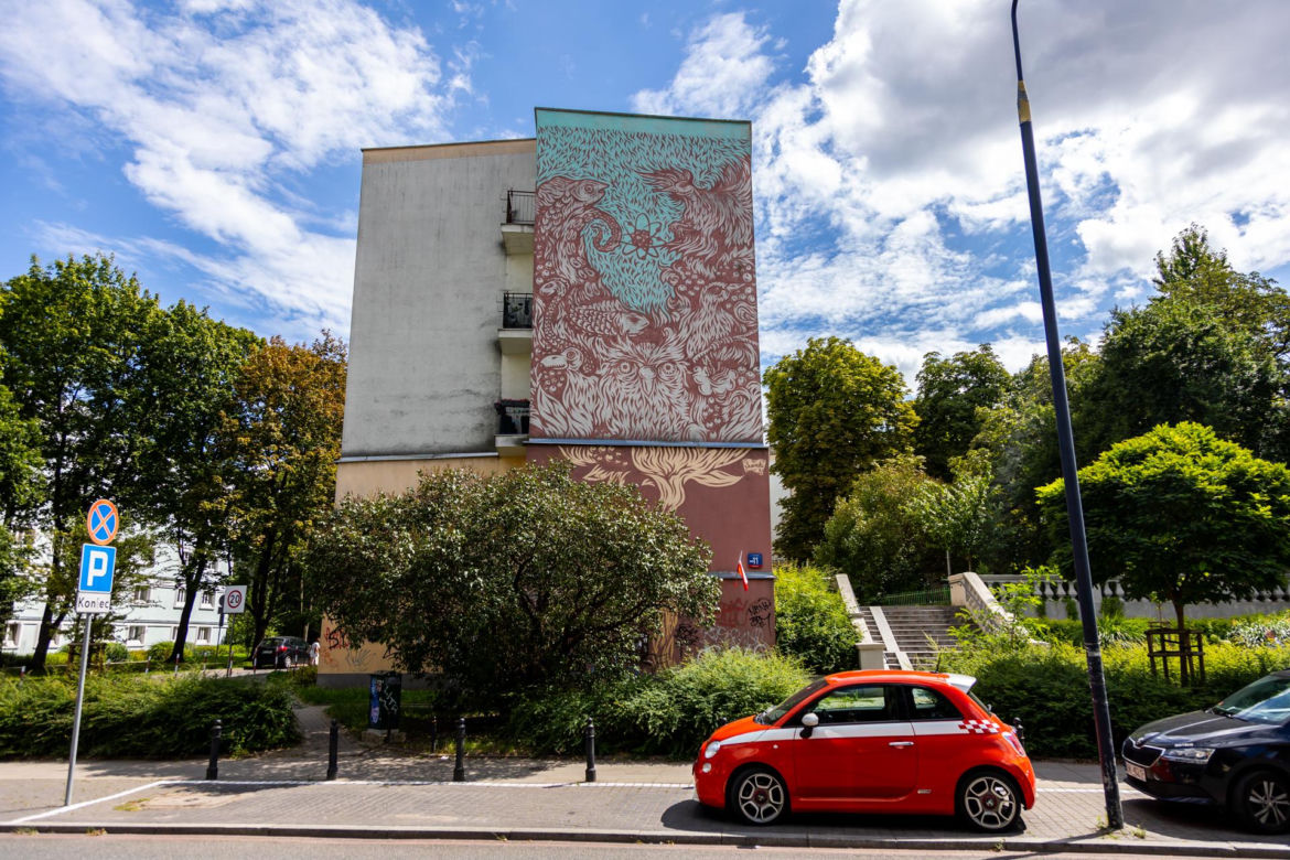 Murale w Warszawie