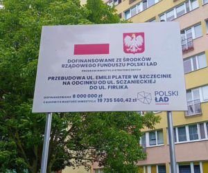Przedwojenne torowisko tramwajowe na ul. Emilii Plater