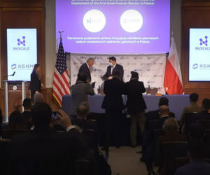 KGHM podpisuje w USA (z udziałem wicepremierem Sasina) umowę na małe reaktory jądrowe