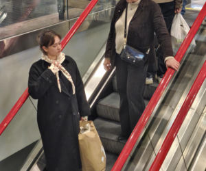 Małgorzata Ostrowska-Królikowska na zakupach