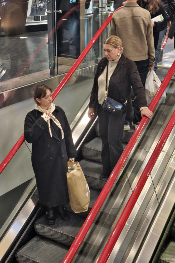 Małgorzata Ostrowska-Królikowska na zakupach