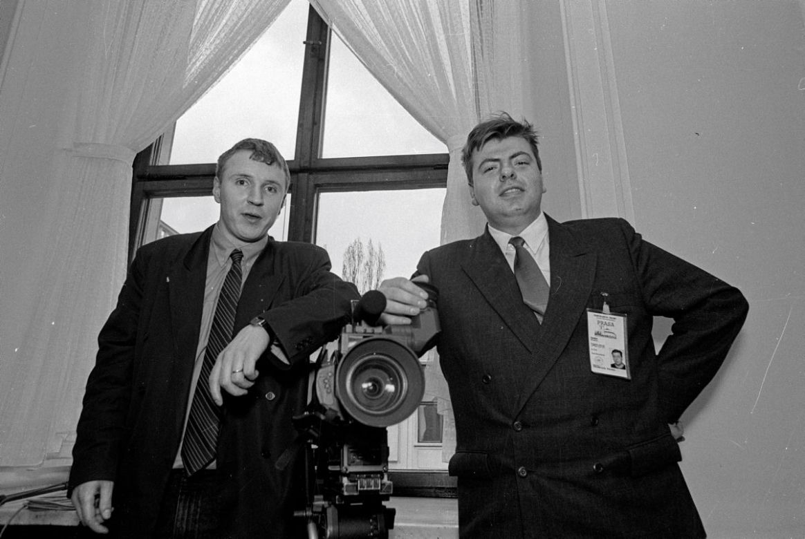 Jacek Kurski  i Piotr Semka