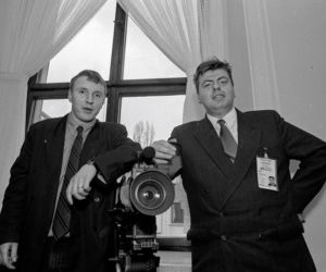 Jacek Kurski  i Piotr Semka