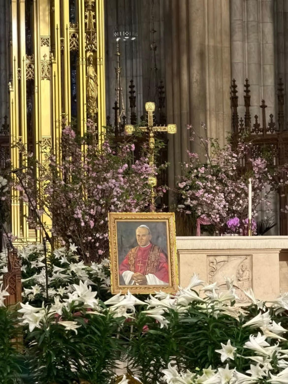 Msza w intencji św. Jana Pawła II w Nowym Jorku