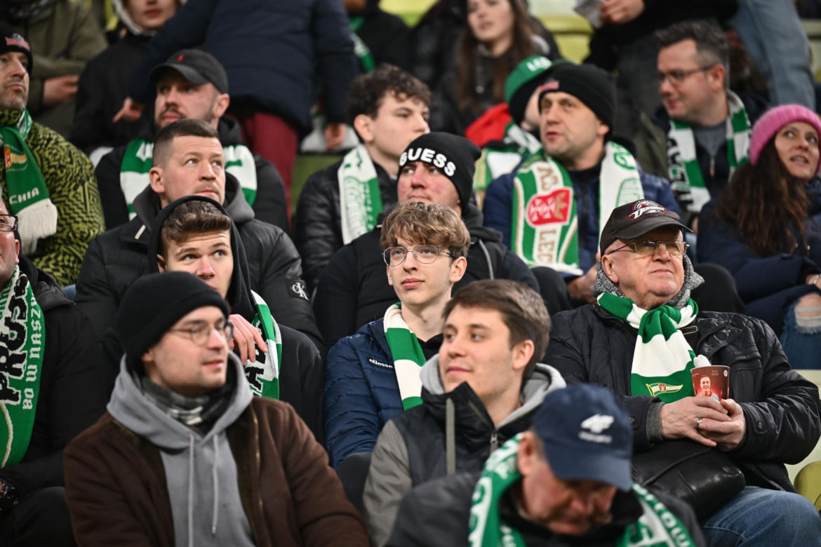 Lechia Gdańsk - Jagiellonia Białystok: Zdjęcia kibiców i zawodników z meczu 24. kolejki PKO BP Ekstraklasy