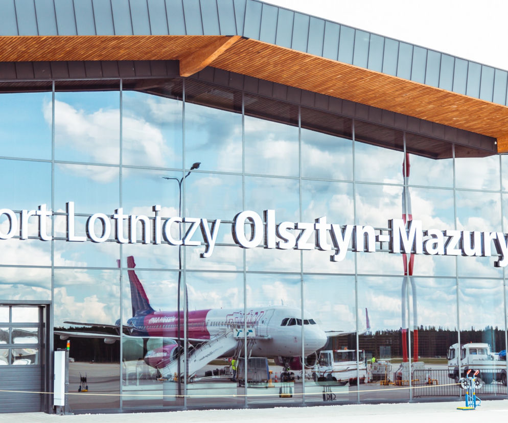Port Lotniczy Olsztyn-Mazury w Szymanach.