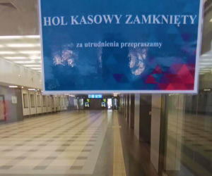 Awaria na dworcu w Szczecinie