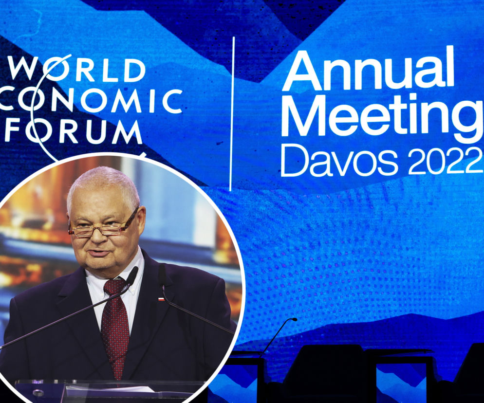 Glapiński w Davos