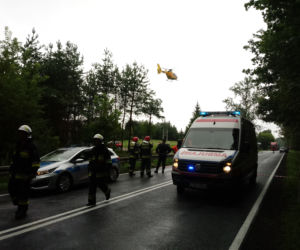 Śmiertelny wypadek na krajowej 15