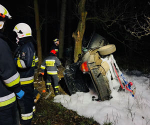 Groźny wypadek pod Oleśnicą