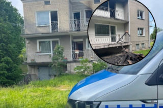 Tragiczny pożar domu pod Kraśnikiem. W budynku znaleziono ciało kobiety