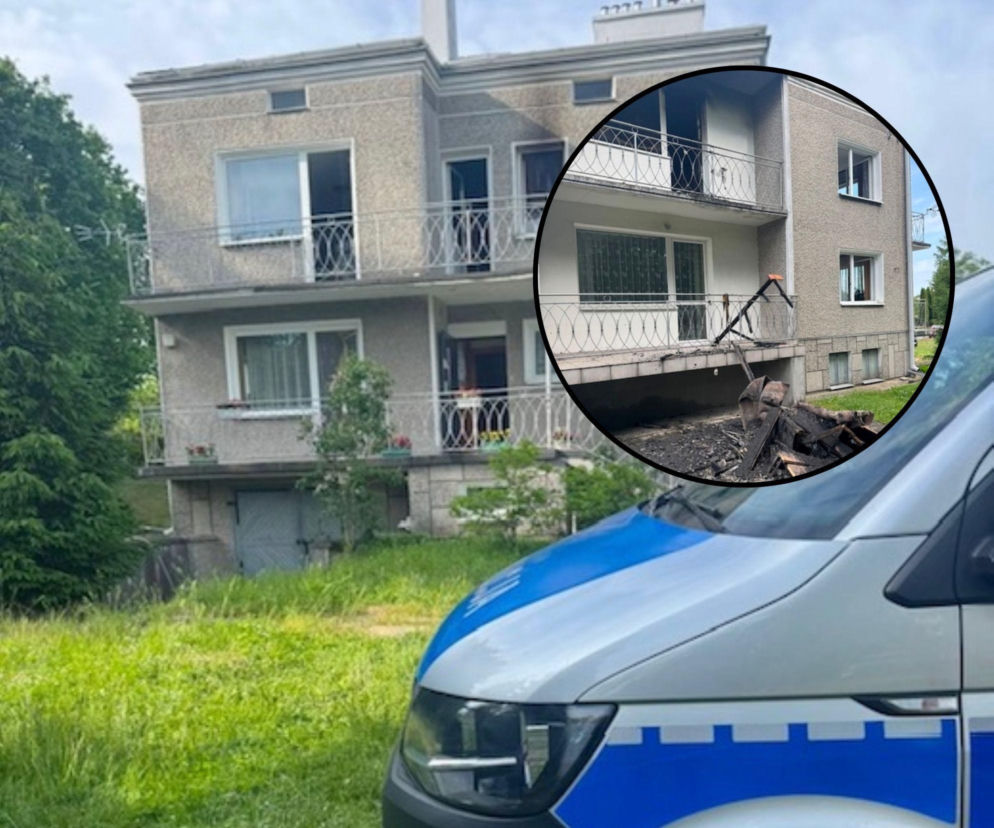 Tragiczny pożar pod Kraśnikiem. Nie żyje kobieta