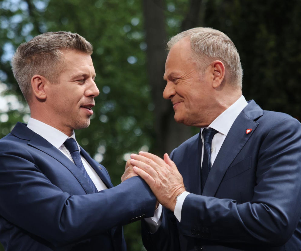 Spotkanie Donalda Tuska i Petera Magyara