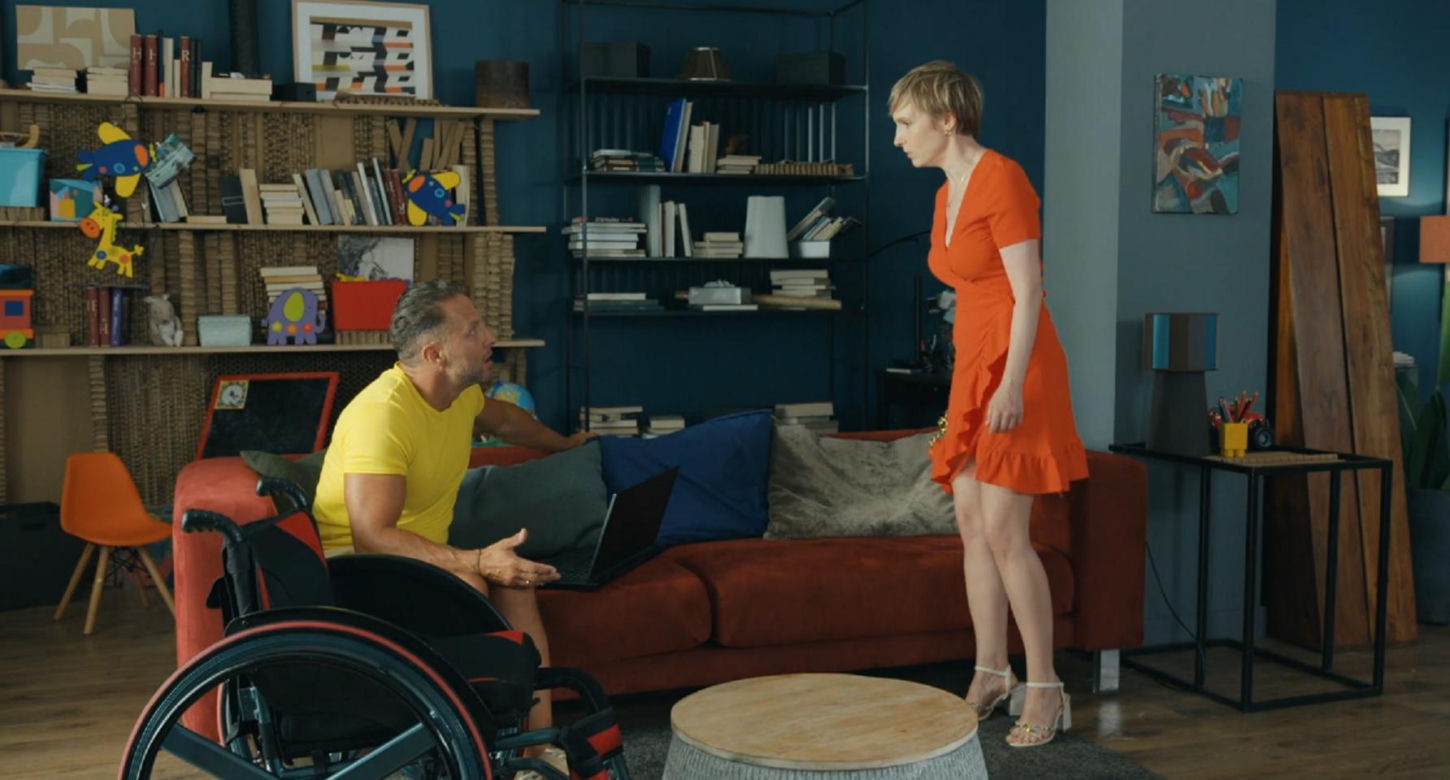 Barwy szczęścia odc. 3099. Sonia (Weronika Nockowska), Sebastian (Marek Krupski)
